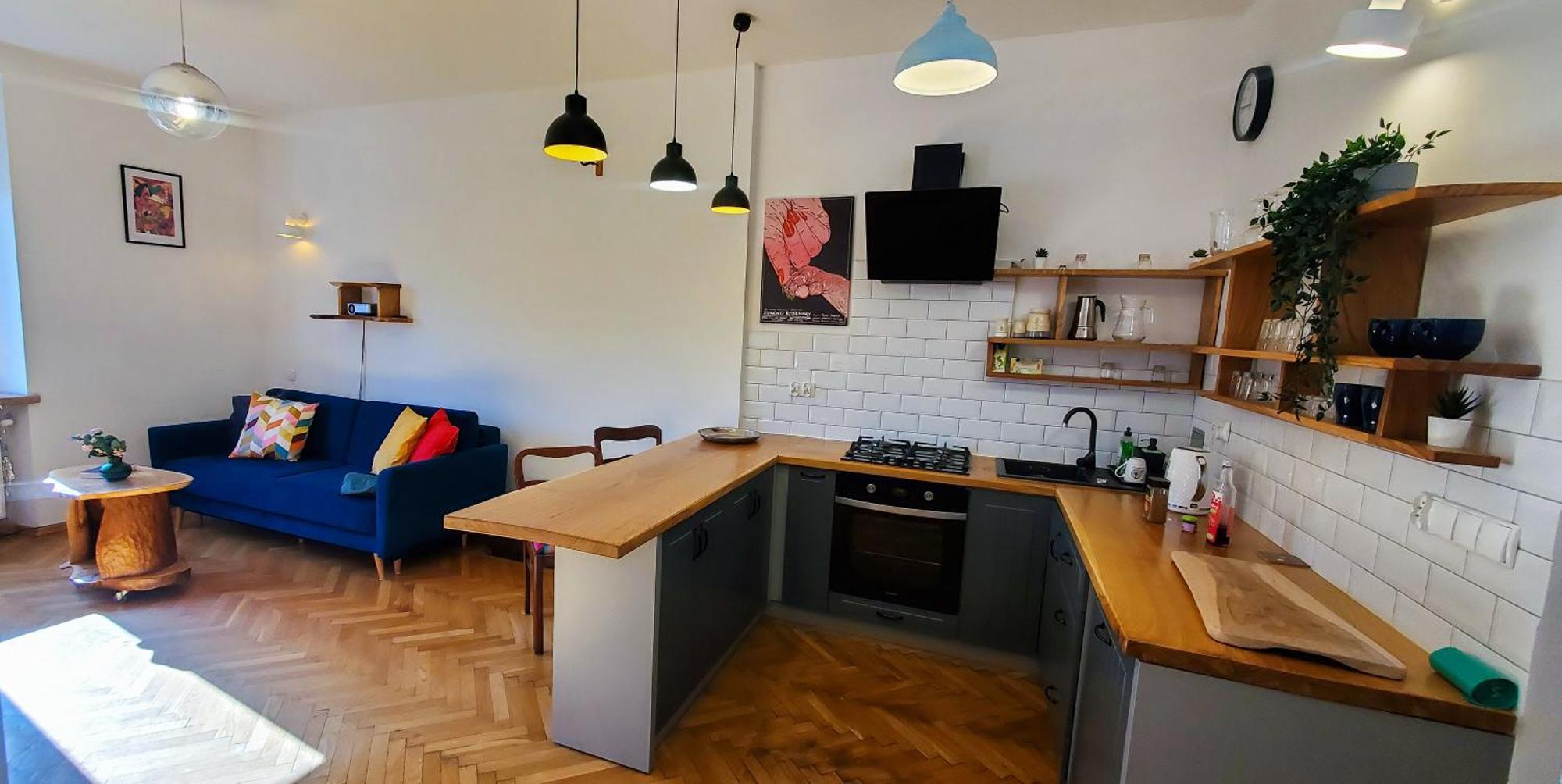 Old Town Parkview Apartment Краков Экстерьер фото